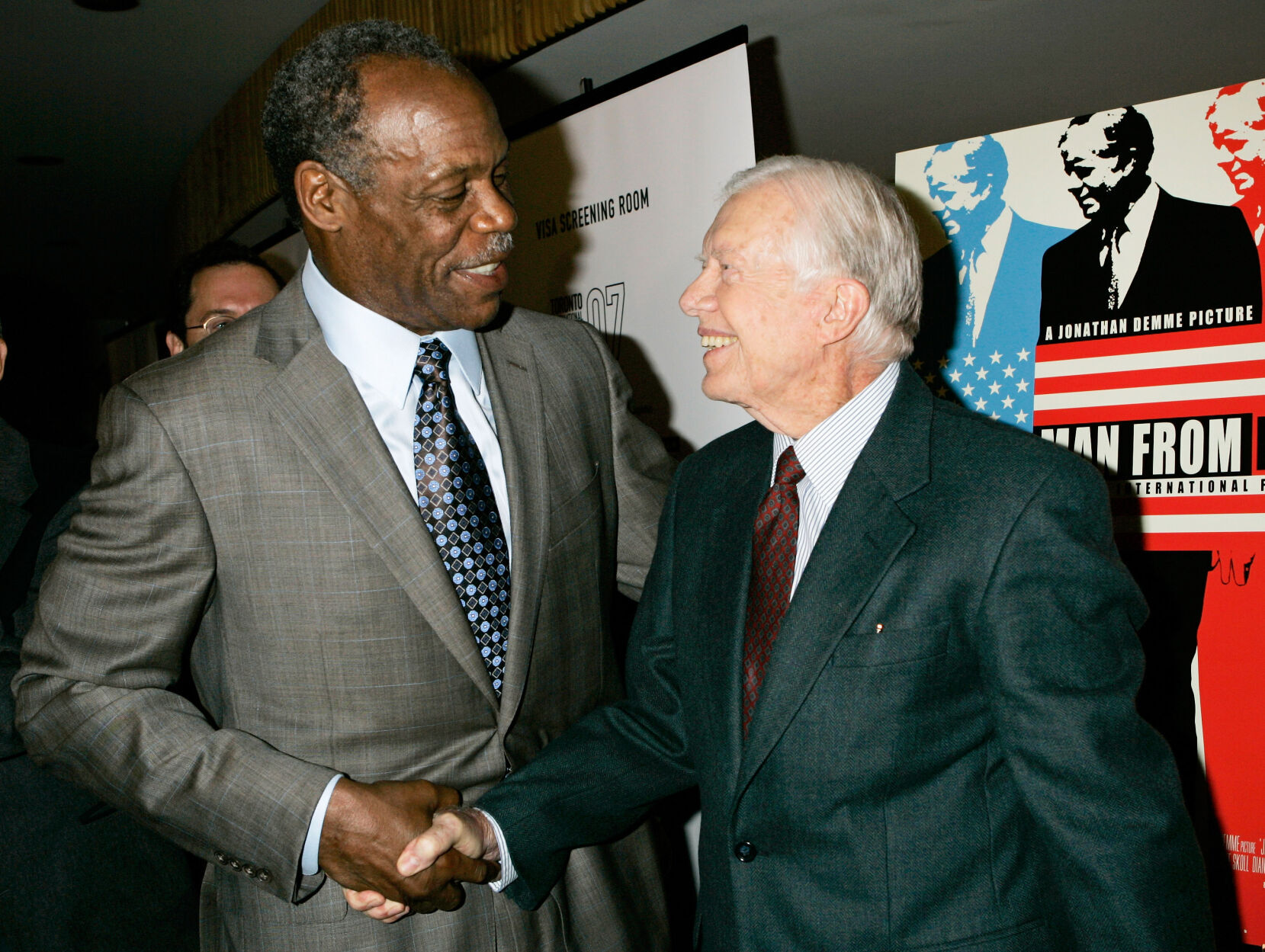 2007: Danny Glover; Jimmy Carter